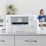 Brother INKvestment Tank MFC-J4535DW Inkjet Multifunction Printer-Color-Copier/Fax/Scanner-4800x1200 dpi Print-Automatic Duplex Print-30000 Pages-400 sheets Input-Color Flatbed Scanner-2400 dpi Optical Scan-Color Fax-Wireless LAN-Apple AirPrint