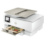 HP ENVY Inspire 7955e Inkjet Multifunction Printer-Color-Copier/Scanner-ppm Mono/10 ppm Color Print-4800x1200 dpi Print-Automatic Duplex Print-1000 Pages-125 sheets Input-Color Flatbed Scanner-1200 dpi Optical Scan-Wireless LAN