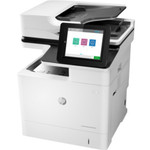 HP LaserJet M635 M635h Laser Multifunction Printer-Monochrome-Copier/Scanner-65 ppm Mono Print-1200x1200 Print-Automatic Duplex Print-300000 Pages Monthly-650 sheets Input-Color Scanner-600 Optical Scan-Gigabit Ethernet