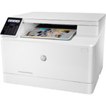 HP LaserJet Pro M182nw Laser Multifunction Printer-Color-Copier/Scanner-17 ppm Mono/17 ppm Color Print-600x600 dpi Print-Manual Duplex Print-30000 Pages-150 sheets Input-1200 dpi Optical Scan-Wireless LAN-HP ePrint-Mopria