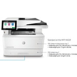 HP LaserJet M430f Laser Multifunction Printer-Monochrome-Copier/Fax/Scanner-42 ppm Mono Print-1200x1200 Print-Automatic Duplex Print-100000 Pages Monthly-350 sheets Input-Color Scanner-600 Optical Scan-Monochrome Fax-Gigabit Ethernet