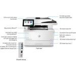 HP LaserJet M430f Laser Multifunction Printer-Monochrome-Copier/Fax/Scanner-42 ppm Mono Print-1200x1200 Print-Automatic Duplex Print-100000 Pages Monthly-350 sheets Input-Color Scanner-600 Optical Scan-Monochrome Fax-Gigabit Ethernet