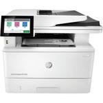 HP LaserJet M430f Laser Multifunction Printer-Monochrome-Copier/Fax/Scanner-42 ppm Mono Print-1200x1200 Print-Automatic Duplex Print-100000 Pages Monthly-350 sheets Input-Color Scanner-600 Optical Scan-Monochrome Fax-Gigabit Ethernet