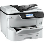 Epson WorkForce Pro WF-C8690 Inkjet Multifunction Printer-Color-Copier/Fax/Scanner-35 ppm Mono/35 ppm Color Print-4800x1200 dpi Print-Automatic Duplex Print-75000 Pages-750 sheets Input-Color Flatbed Scanner-1200 dpi Optical Scan-Wireless LAN