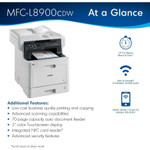 Brother Business Color Laser All-in-One MFC-L8900CDW - Duplex Print - Wireless Networking