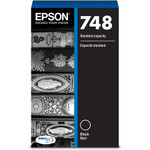 Epson DURABrite Pro 748 Original Standard Yield Inkjet Ink Cartridge - Black - 1 Each