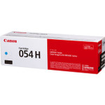 Canon 054H Original High Yield Laser Toner Cartridge - Cyan - 1 Pack