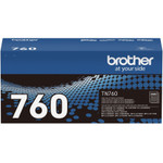 Brother Genuine TN-760 High Yield Toner Cartridge - Black