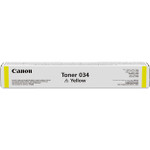 Canon 034 Original Laser Toner Cartridge - Yellow Pack