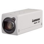 Lumens VC-BC701PW 4K 300x Optical Zoom Box Camera front facing left
