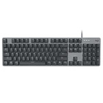 Logitech K845 Mechanical Illuminated Keyboard with Blue Clicky Tactile Switches - Black