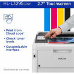 Brother HL-L3295CDW Wireless Compact Digital Color Printer with Laser Quality Output, Duplex, NFC and Mobile Printing & Ethernet