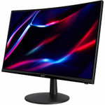 Acer Nitro ED240Q 24" Class Full HD Curved Screen LED Monitor - 16:9 - Black