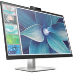 HP E27d G4 27" Class Webcam WQHD LCD Monitor - 16:9 - Black, Silver