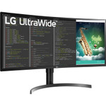 LG Ultrawide 35BN75CN-B 35" Class UW-QHD Curved Screen Gaming LCD Monitor - 21:9 - Textured Black, Black Hairline