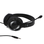 AVID Products AE-55 Audio Headset with 3.5mm Connection and 270 Degree Rotating Adjustable Boom Microphone