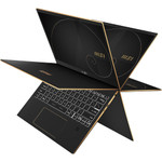 MSI Summit E13 Flip Evo Summit E13FlipEvo A12MT-013 13.4" Touchscreen Rugged Convertible 2 in 1 Notebook - Full HD Plus - 1920 x 1200 - Intel Core i7 12th Gen i7-1260P 1.50 GHz - 32 GB Total RAM - 1 TB SSD - Ink Black