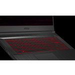 MSI GF65 Thin 9SEXR GF65 Thin 9SEXR-838 15.6" Gaming Notebook - Full HD - 1920 x 1080 - Intel Core i7 9th Gen i7-9750H 2.60 GHz - 8 GB Total RAM - 512 GB SSD - Black