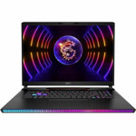 MSI Raider GE78 HX Raider GE78 HX 13VG-087US 17" Gaming Notebook - QHD+ - 2560 x 1600 - Intel Core i9 13th Gen i9-13980HX Tetracosa-core (24 Core) 2.20 GHz - 32 GB Total RAM - 2 TB SSD - Dark Gray