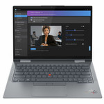 Lenovo ThinkPad X1 Yoga Gen 8 21HQ0076US 14" Touchscreen 2 in 1 Notebook - WQUXGA - 3840 x 2400 - Intel Core i7 13th Gen i7-1365U Deca-core (10 Core) - Intel Evo Platform - 16 GB Total RAM - 16 GB On-board Memory - 512 GB SSD - Storm Gray