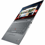 Lenovo ThinkPad X1 Yoga Gen 8 21HQ0076US 14" Touchscreen 2 in 1 Notebook - WQUXGA - 3840 x 2400 - Intel Core i7 13th Gen i7-1365U Deca-core (10 Core) - Intel Evo Platform - 16 GB Total RAM - 16 GB On-board Memory - 512 GB SSD - Storm Gray