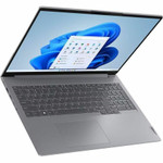 Lenovo ThinkBook 16 G6 IRL 21KH000FUS 16" Touchscreen Notebook - WUXGA - 1920 x 1200 - Intel Core i7 13th Gen i7-1355U Deca-core (10 Core) 1.70 GHz - 16 GB Total RAM - 512 GB SSD - Arctic Gray