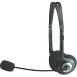 Manhattan Stereo Headset with Microphone and In-Line Volume Control