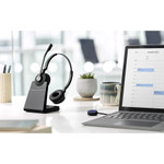 Jabra Engage 55 Headset - USB-A - Microsoft Teams - Stereo - with Charging Stand