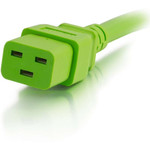 C2G Power Cord - 3ft - 12AWG - C20 to C19 - Green
