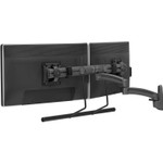 Chief Kontour TV Wall Mount Dual Monitor Arm - For Monitors 10-24" - Black