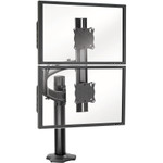 Chief Kontour K4 1x2 Display Dual Arm Mount - For Displays 19-24" - Black