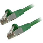 Comprehensive Cat6 Snagless Shielded Ethernet Cables, Green, 100ft