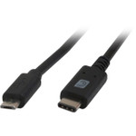 Comprehensive USB 2.0 C Male to Micro B Male Cable 3ft.