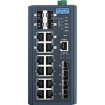 Advantech 8GE+4SFP+4G Combo port Managed Redundant Industrial Switch