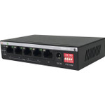 Amer 5 port Gigabit with 4 port PoE+ Range Extend Unmanaged Switch