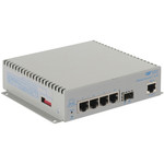 Omnitron Systems 2839-0-14-9Z OmniConverter Managed Gigabit - MM ST - RJ-45 - Ethernet Fiber Switch