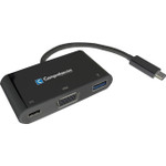 Comprehensive USB Type-C to VGA + USB3.0 + Power Delivery (PD) Adapter