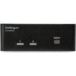 StarTech.com 2 Port DisplayPort Dual-Monitor KVM Switch - DisplayPort KVM - 4K 60 Hz