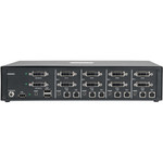 Tripp Lite Secure KVM Switch 4-Port Dual Monitor DVI to DVI NIAP PP3.0 Certified Audio CAC Support