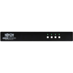 Tripp Lite Secure KVM Switch, 4-Port, Single Head, DisplayPort to DisplayPort, 4K, NIAP PP4.0, Audio, TAA