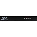 Tripp Lite Secure KVM Switch, 4-Port, Single Head, DisplayPort to DisplayPort, 4K, NIAP PP4.0, Audio, CAC, TAA