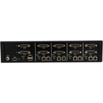 Tripp Lite Secure KVM Switch, 4-Port, Dual Head, DVI to DVI, NIAP PP4.0, Audio, CAC, TAA