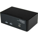 StarTech.com 2 Port Dual DVI USB KVM Switch w/ Audio & USB Hub