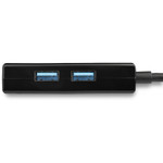 StarTech.com USB 3.0 to Gigabit Network Adapter with Built-In 2-Port USB Hub - Native Driver Support (Windows - Mac and Chrome OS)