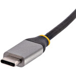 StarTech.com USB-C to Ethernet Adapter - 10/100/1000 Mbps - Gigabit Network Adapter - ASIX AX88179A - 1ft/30cm Cable - Windows/macOS/Linux