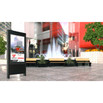 Chief Impact 55" Outdoor Portrait Kiosk, Samsung OHF/A Series