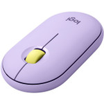 Logitech Pebble M350 Mouse, Lavender Lemonade - Wireless