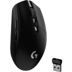 Logitech G305 LIGHTSPEED Gaming Mouse, Black - Wireless