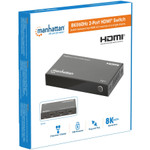 Manhattan 8K@60Hz 2-Port HDMI Switch