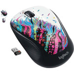 Logitech M325S Compact Mouse, Celebration Black - Wireless